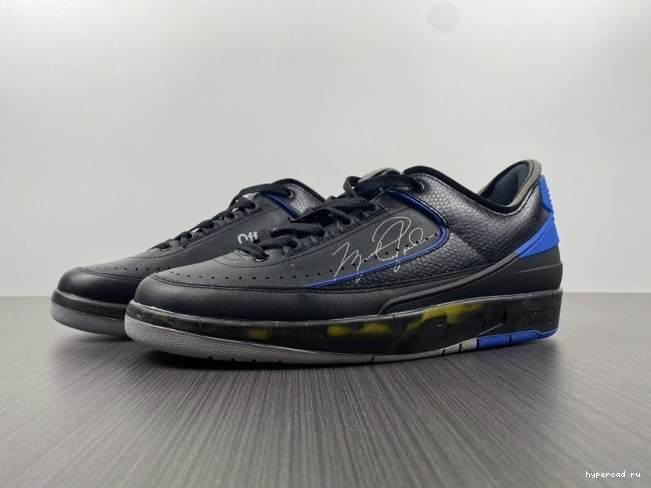 2 Retro SP Jordan Low Off-White Black Blue DJ4375-004 0927